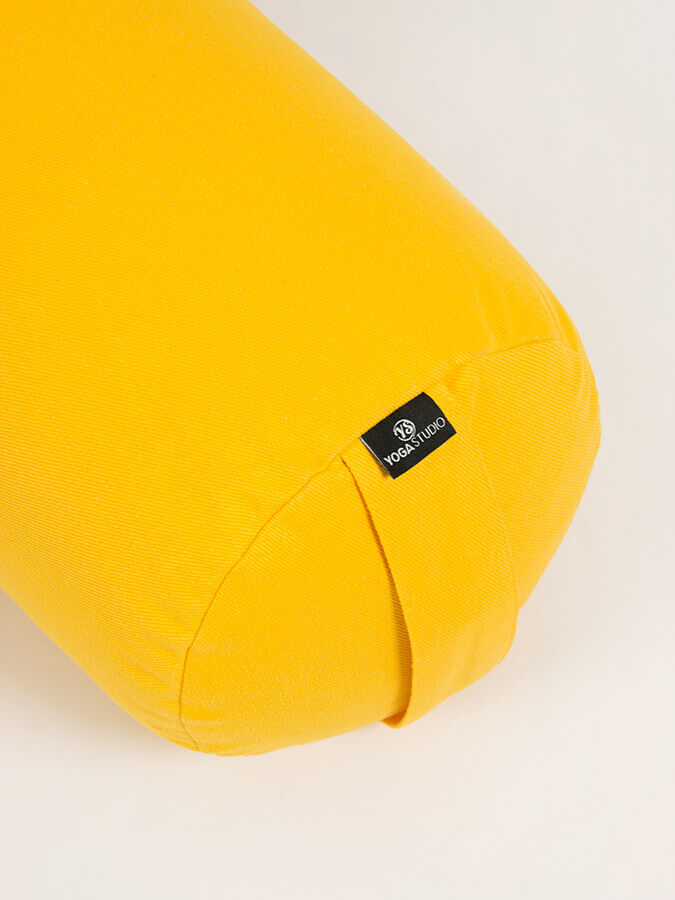 Yoga Studio Organic Cotton Buckwheat Lotus Meditation Bolster Cushion