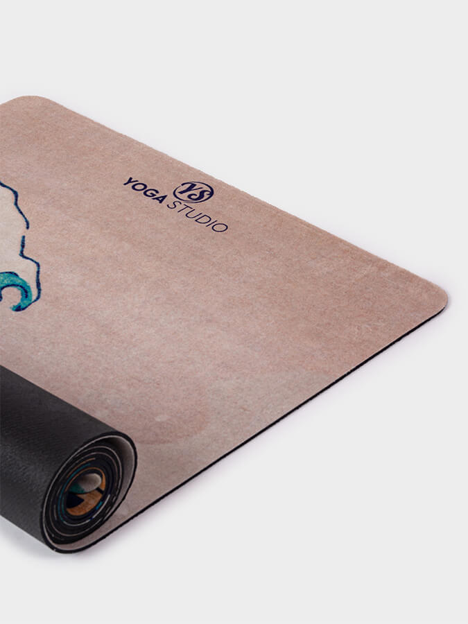 Yoga Studio Vegan Suede Microfiber Yoga Mat 4mm