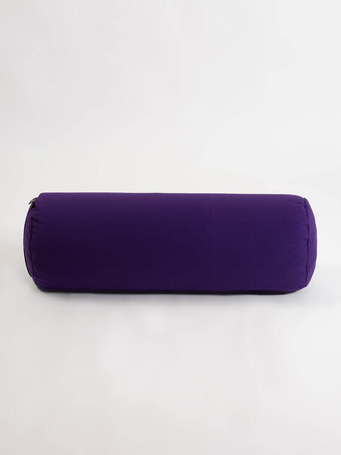 Yoga Studio Organic Cotton Buckwheat Lotus Meditation Bolster Cushion