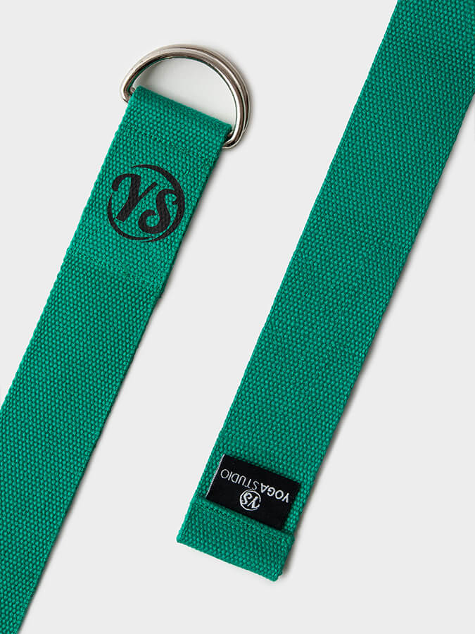 Yoga Studio GOTS Organic Cotton D-Ring 2.5m Yoga Belt Strap