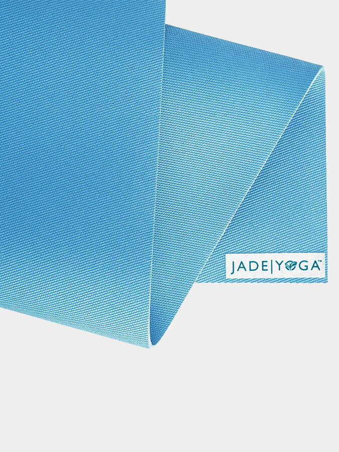 Jade Yoga Harmony 74" Inch Yoga Mat 5mm - Sky Blue