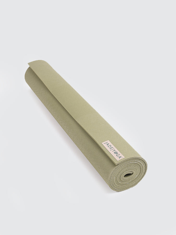 Jade Yoga Harmony 74" Inch Yoga Mat - Olive Green