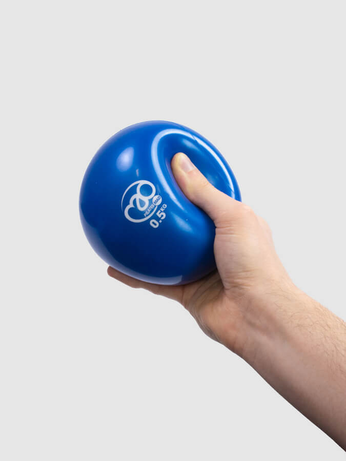 Yoga Mad Soft Weighted Pilates Balls (Sand Filled)