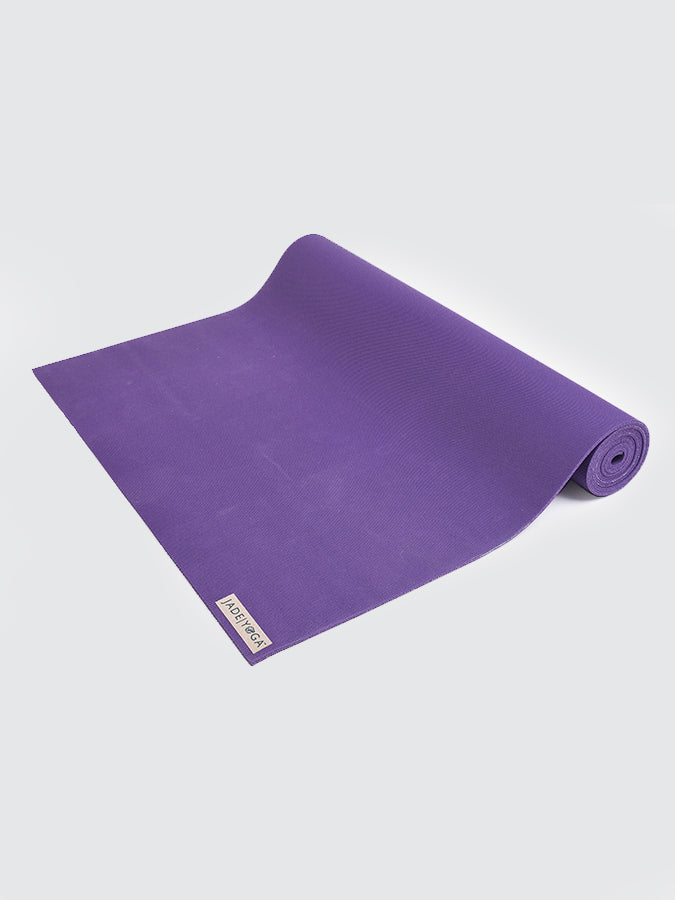 Jade Yoga Harmony 74" Inch Yoga Mat - Purple