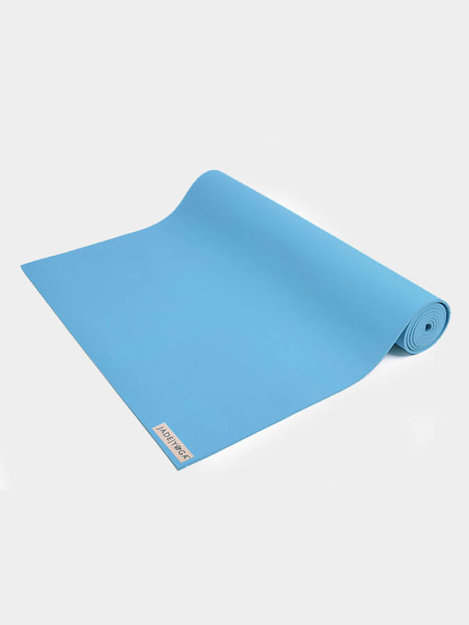 Jade Yoga Harmony 74" Inch Yoga Mat 5mm - Sky Blue