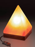 Yoga Studio Pyramid Crafted Himalayan Salt Lamp
