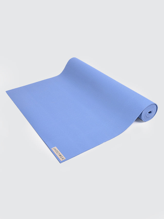 Jade Yoga Harmony 74" Inch Yoga Mat - Slate Blue