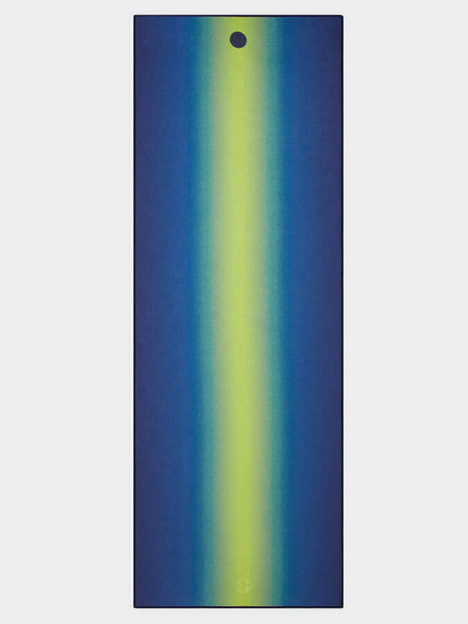 Manduka Yogitoes rSKIDLESS Mat Yoga Towel - Emerald Array