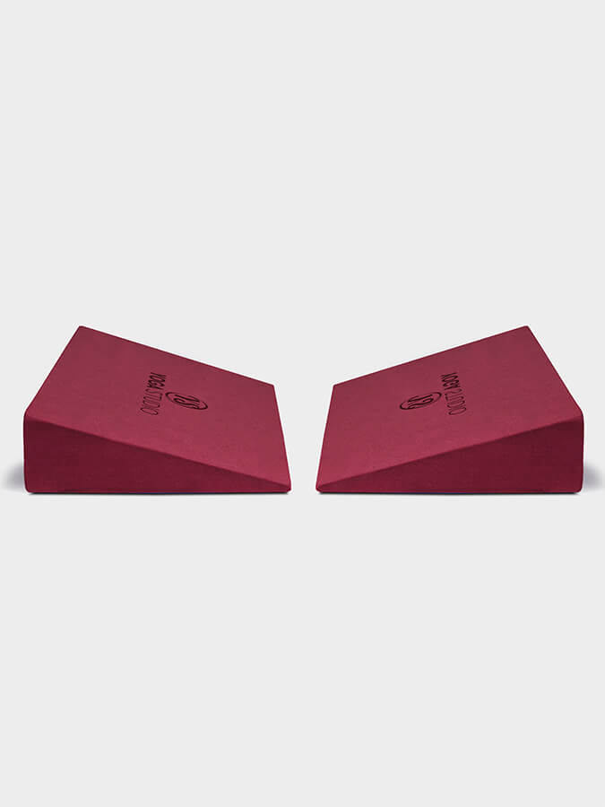Yoga Studio EVA Foam Wedges Twin Pack Pair