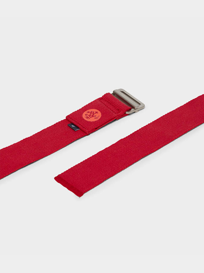 Manduka Align Cotton 10ft Yoga Strap Belt