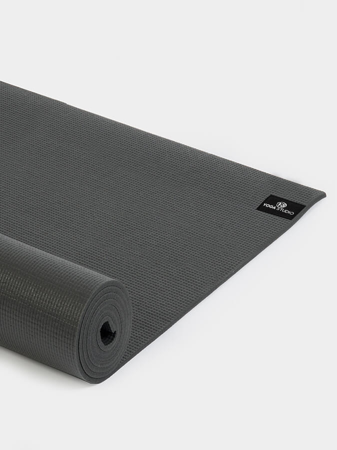 Personalised Graphite Grey Custom Branded Yoga Mat 6mm With Custom Design