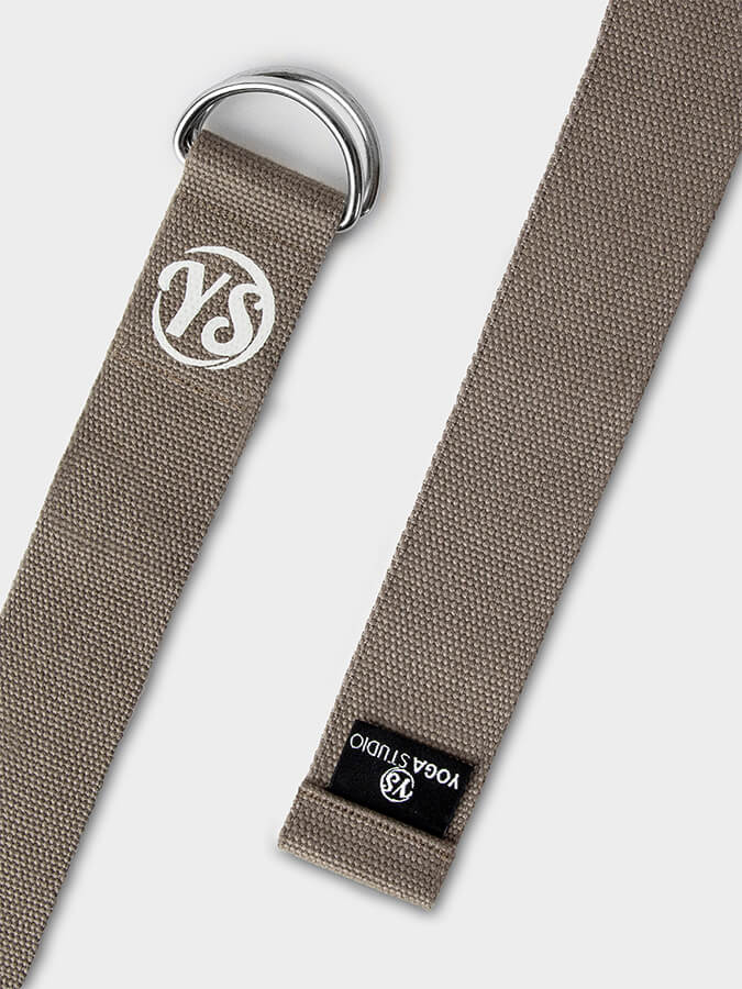 Yoga Studio GOTS Organic Cotton D-Ring 2.5m Yoga Belt Strap