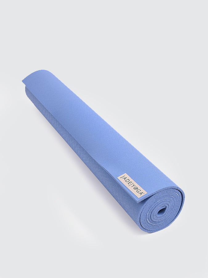 Jade Yoga Harmony 74" Inch Yoga Mat - Slate Blue