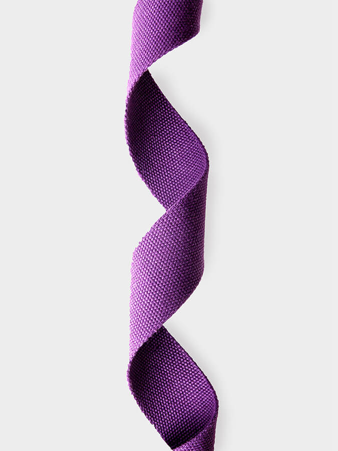 Yoga Studio GOTS Organic Cotton D-Ring 2.5m Yoga Belt Strap