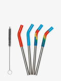 Klean Kanteen 4 Piece Straws Set - Corto - Multi Color