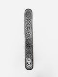 Namaste Metal Embossed Incense Holder - Symbols