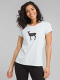 Top Mujer Prana Graphic - Aqua Deer
