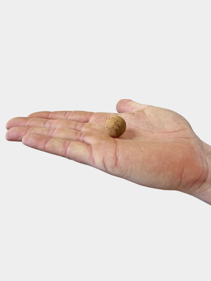 Yoga Studio Cork Bola de masaje sin marca Conjunto de 3 - 2cm, 4cm, 6cm