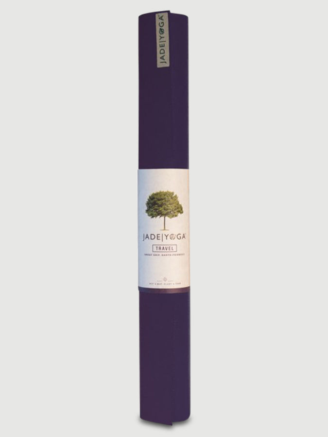 Jade Yoga Travel Mat - 68" - Purple