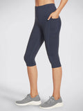 Skechers GOWALK Leggings de Mujeres de Capri de alta cintura