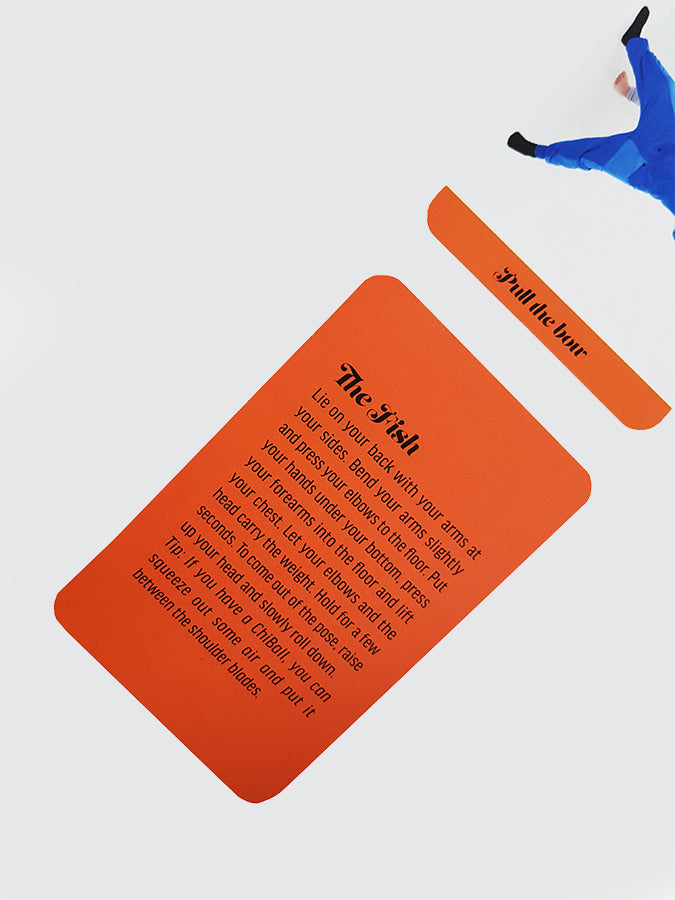 Chiball In Balance Yoga Cards & Poster Set