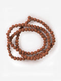 Cuentas de Rudraksha Mala de estudio de yoga
