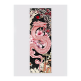 Personalised Yoga Mat 6mm With Custom Design - Black
