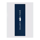 Personalised Yoga Mat 6mm With Custom Design - Navy Blue