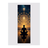 Personalised Yoga Mat 6mm With Custom Design - Black