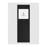 Personalised Yoga Mat 6mm With Custom Design - Black