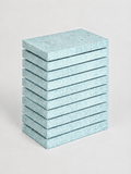Yoga Studio 1'' Inch Chip Foam Half Yoga Block (10 Pack)