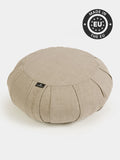 Yoga Studio EU Ecológico Buckwheat Zafu Round Linen Cushion