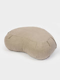 Yoga Studio UE Cojín orgánico Zafu Crescent Linen Cushion