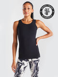 BAM Classic Bamboo Mujer Vest Top - Negro