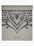 Gaiam Sustained Grey Sundial Layers Yoga Mat 5mm