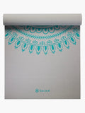 Gaiam Teal Marrakesh Long/Wide Yoga Mat 6mm