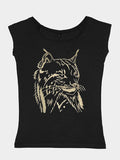Camiseta Mujer Orgánica Natural Emma Nissim Top - Lynx