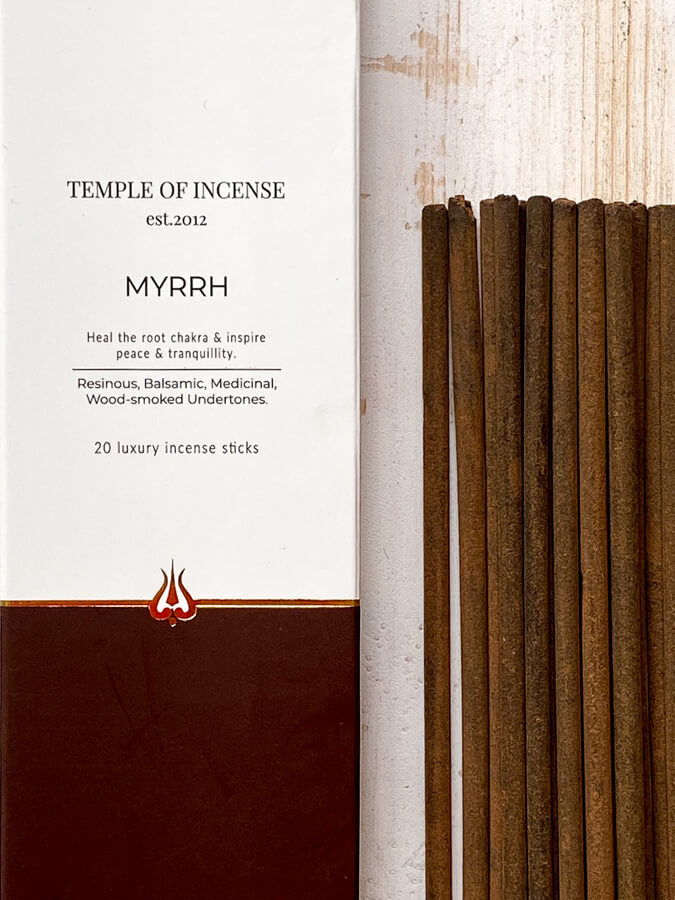 Temple of Incense - Myrrh Incense Sticks