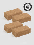 Yoga Studio Standard Cork Brick Four Pack