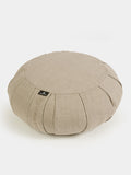 Yoga Studio EU Ecológico Buckwheat Zafu Round Linen Cushion