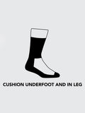 Darn Tough 1403 Hombres Hiker Boot Midweight Hiking Cushion Calcetines