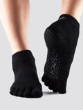 ToeSox Tobillo Toe Full Toe Calcetines de yoga para mujer