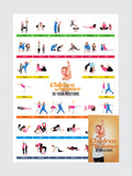 Chiball en equilibrio Yoga Tarjetas & Poster Set