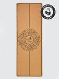 Maple Yoga Cork Tree Mandala Mat de yoga 4mm