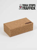 Yoga Stops Traffick Tamaño estándar Cork Yoga Brick
